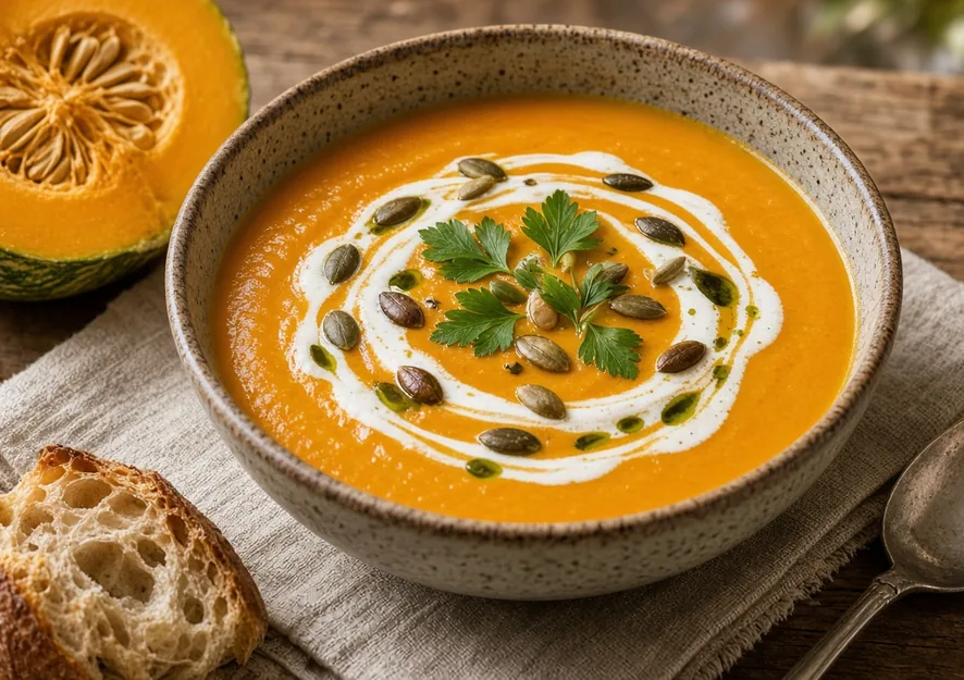 Cremige Kürbissuppe – selber machen